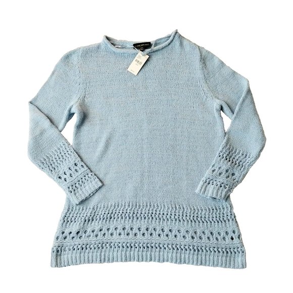 Lane Bryant Sweaters - Lane Bryant Women's Knit Sweater Blue Round Neck 10/12